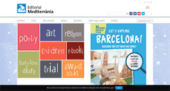 Desktop Screenshot of editorialmediterrania.com